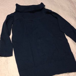 Navy blue Banana Republic turtle neck
